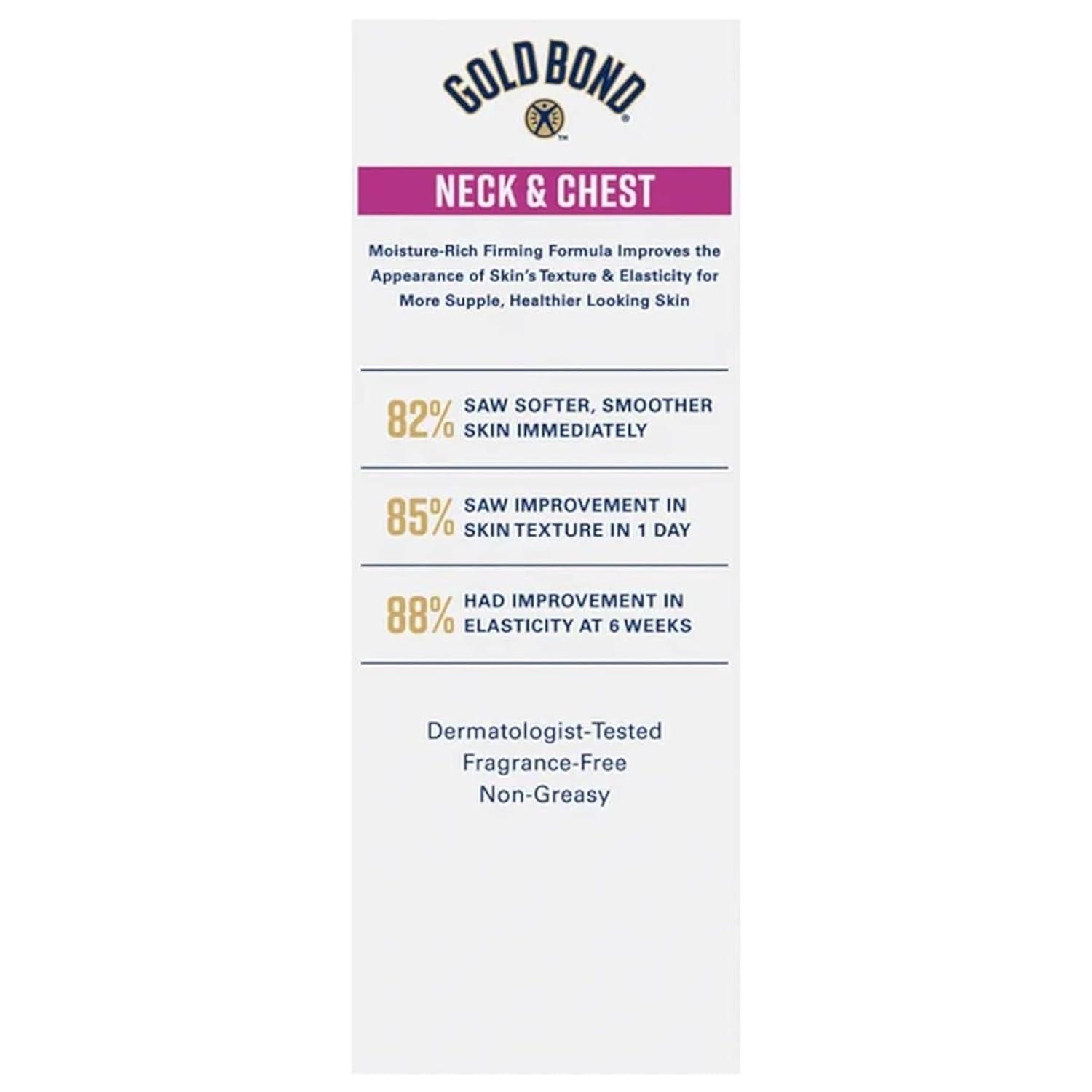 imageGold Bond Age Renew Neck ampamp Chest Firming Age Renew Cream 2 oz Clinically Tested Skin Firming Cream200 Ounce Pack of 2