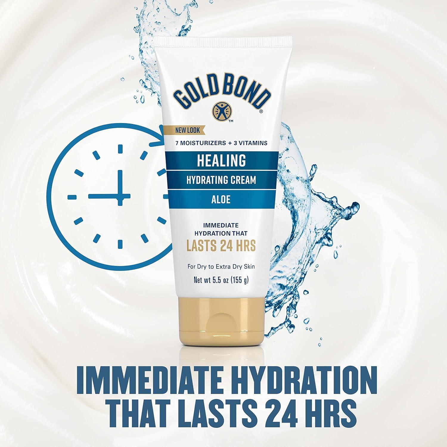 imageGold Bond Healing Skin Therapy Lotion with Aloe 55 oz NonGreasy ampamp Hypoallergenic