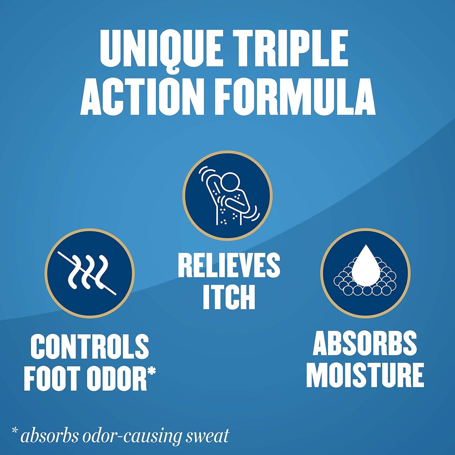 imageGold Bond Medicated TalcFree Foot Powder 10 oz Maximum Strength Odor Control ampamp Itch Relief10 Ounce Pack of 1