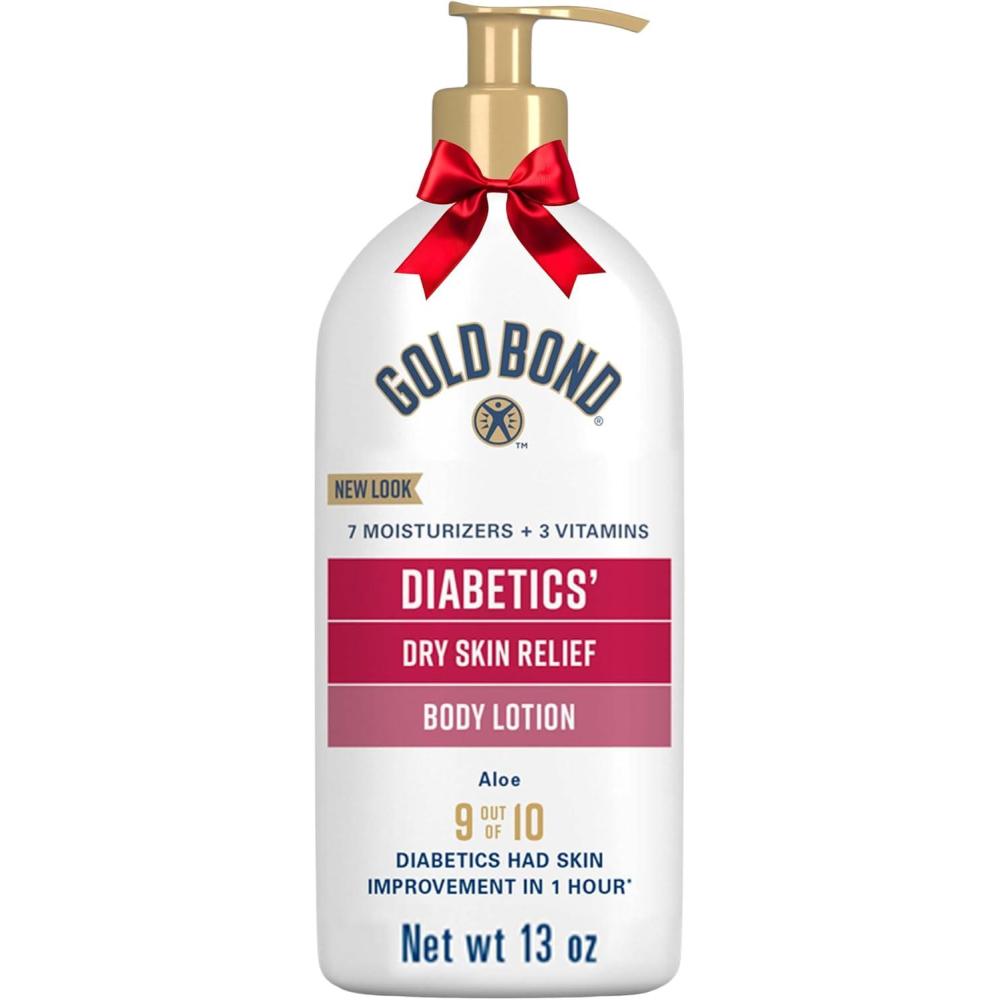 imageGold Bond Diabetics Dry Skin Relief Body Lotion With Vitamin E ampamp Aloe To Soothe ampamp Moisturize Dry Flaky ampamp Rough Skin Value Size 21 oz13 Ounce Pack of 1