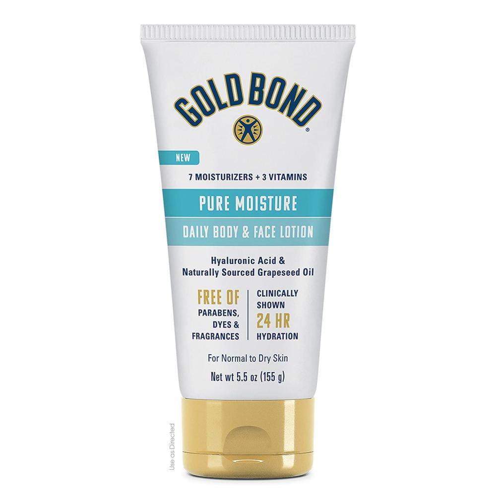 imageGold Bond Pure Moisture Lotion 20 oz UltraLightweight Daily Body ampamp Face Lotion55 Ounce Pack of 1