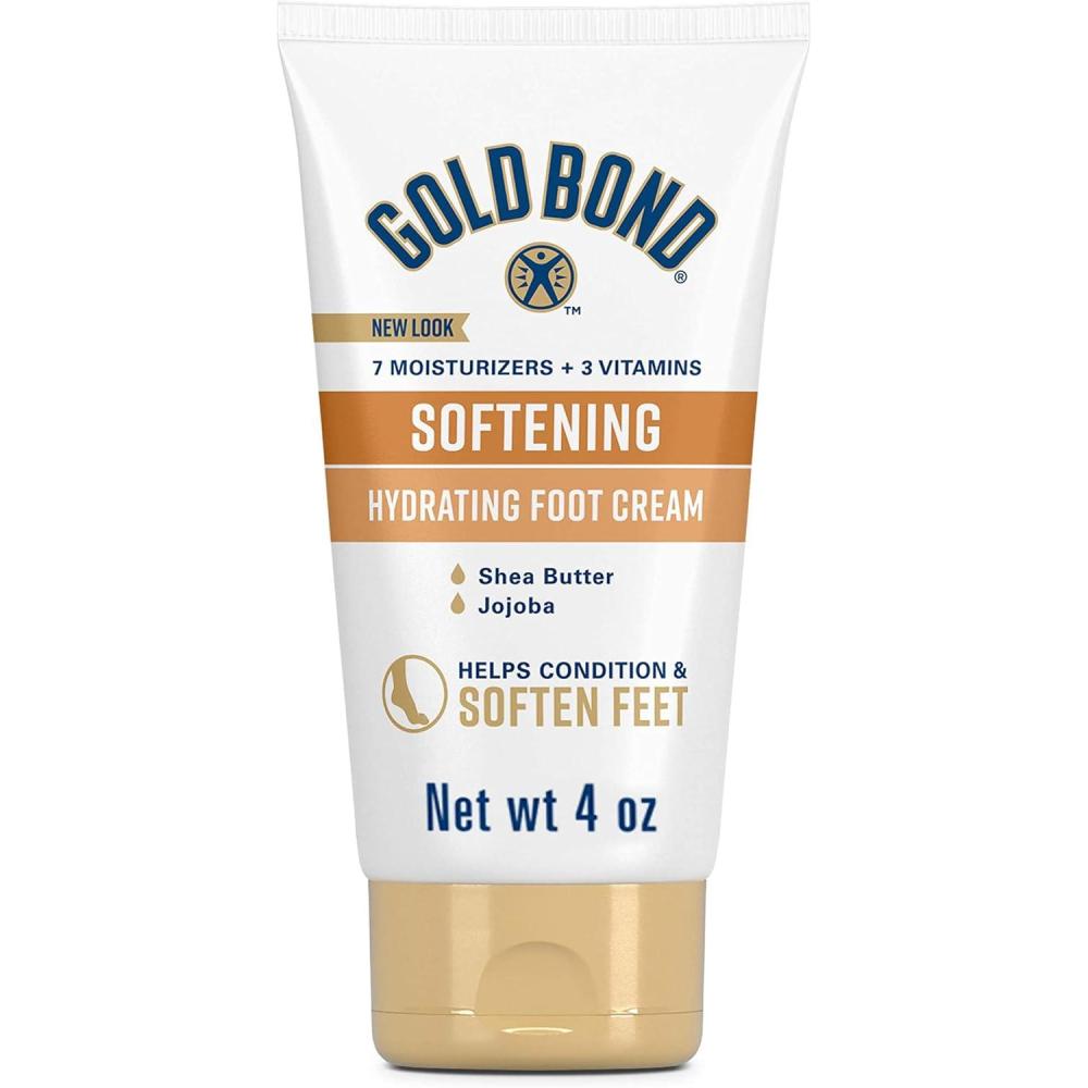 imageGold Bond Softening Foot Cream 4 oz With Shea Butter to Soften Rough ampamp Dry Feet