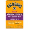 Gold Bond Medicated Maximum Strength Pain & Itch Relief Cream, 1.75 oz., with Lidocaine(1.75 Ounce (Pack of 1))